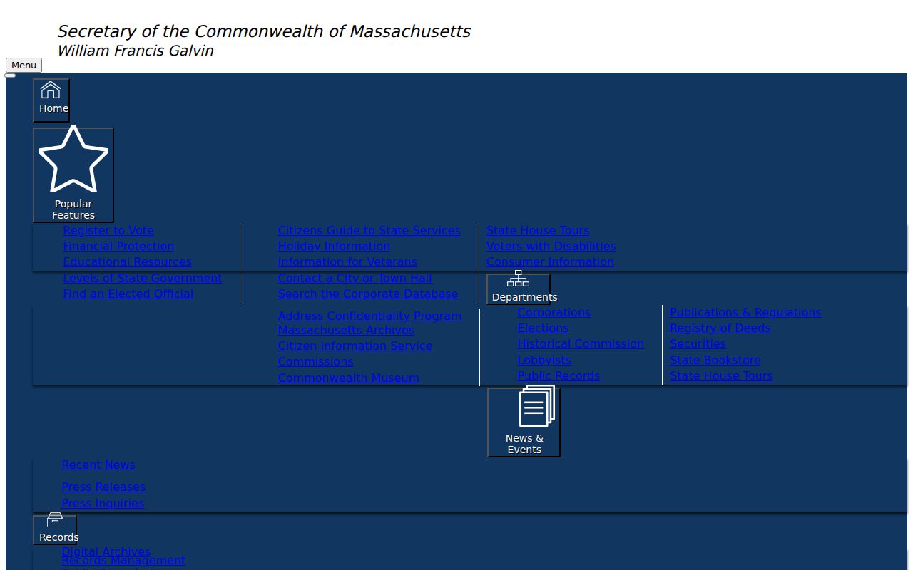 Pittsfield resident lookup Massachusetts business entity search