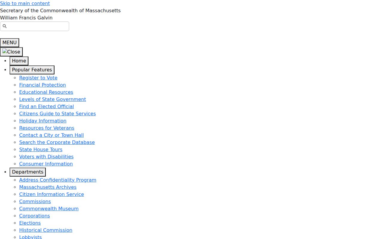 Pittsfield resident lookup voter status entry