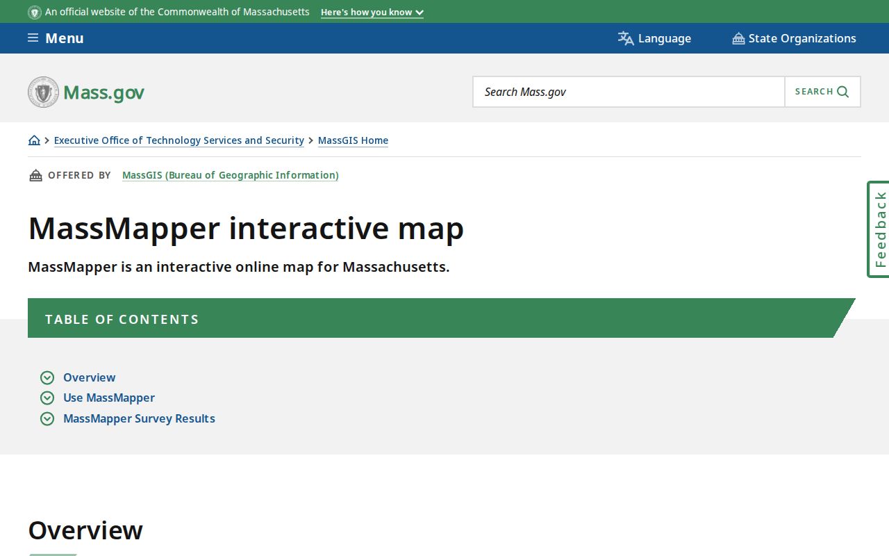 Pittsfield neighbors MassMapper parcel query tools